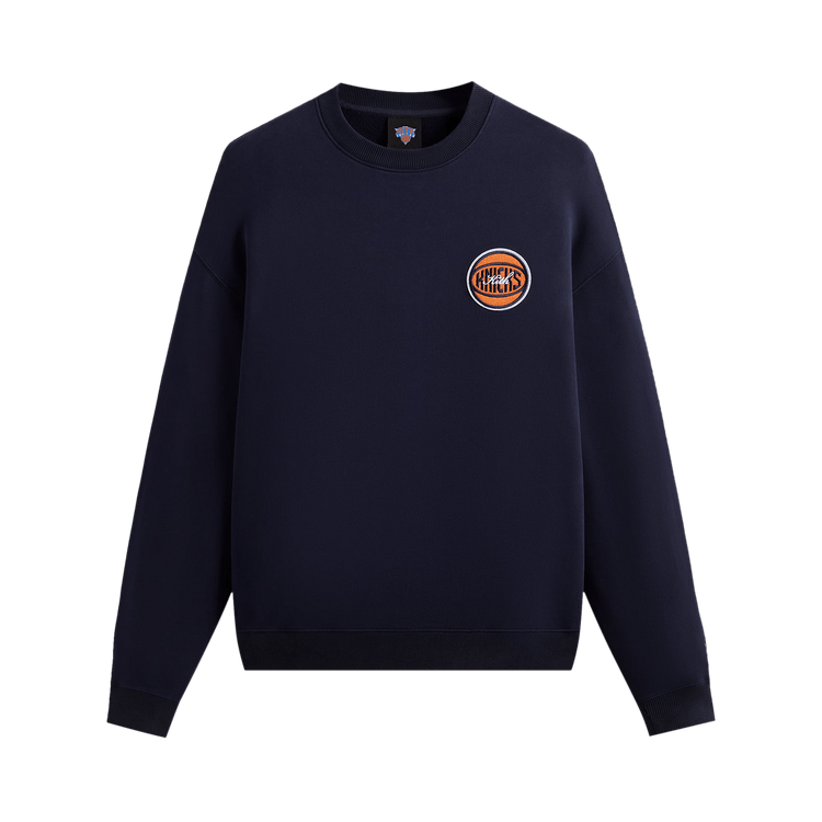Kith For The New York Knicks NY To The World Nelson Crewneck "Nocturnal"