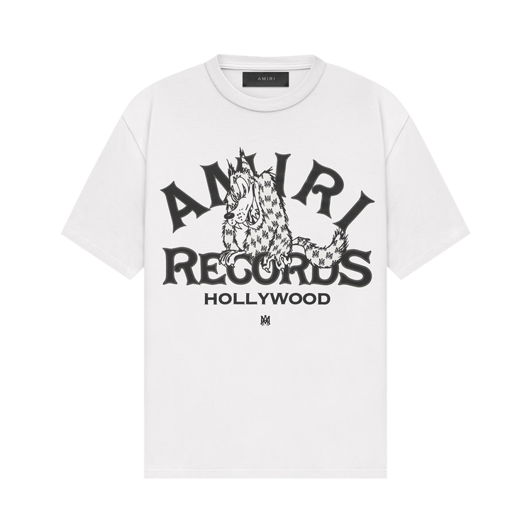 Amiri Records Wolf T-Shirt "White"