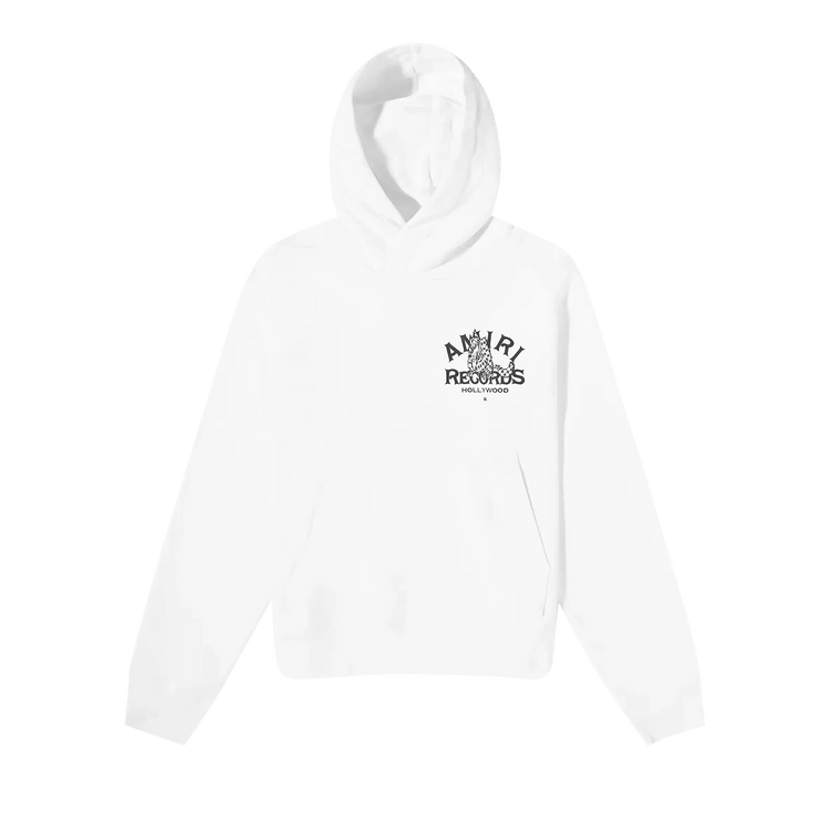 Amiri Records Wolf Hoodie "White"