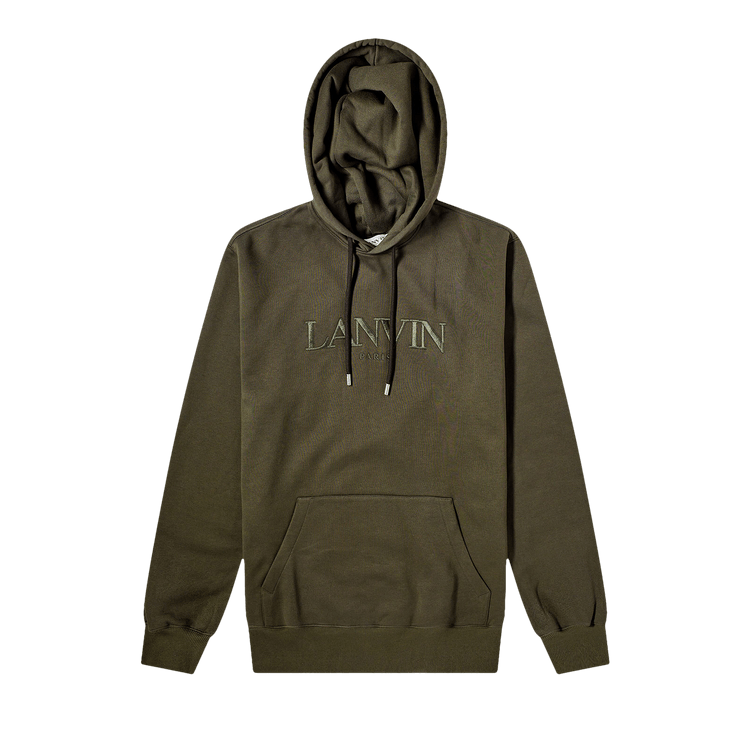 Lanvin Paris Oversized Hoodie "Loden"
