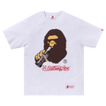 BAPE x Coca-Cola Ape Head Tee "White"