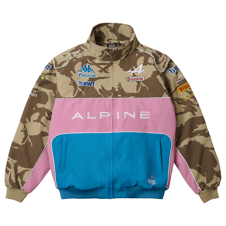 Palace x Kappa For Alpine Pit Jacket "Desert Camo"