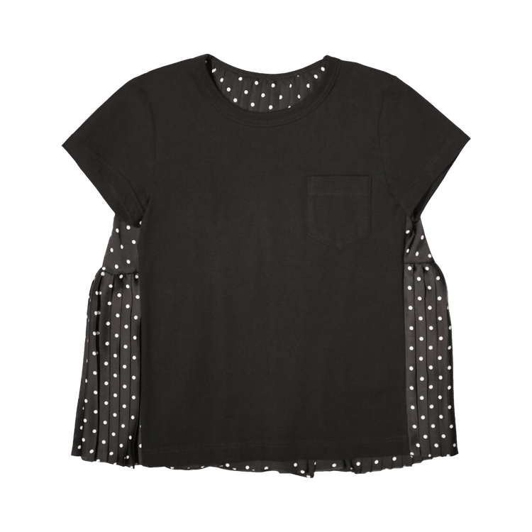 Sacai Polka Dot Print T-Shirt "Black"