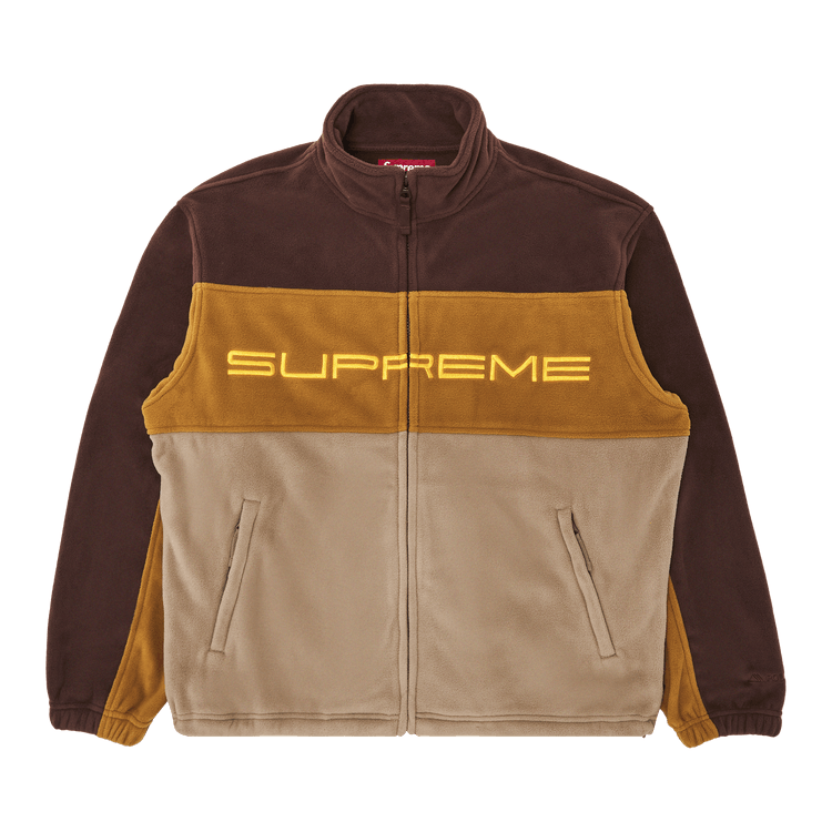 Supreme Polartec Zip Jacket "Brown"