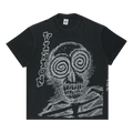 Vintage Vision Street Wear Skull And Bones T-Shirt "Black"