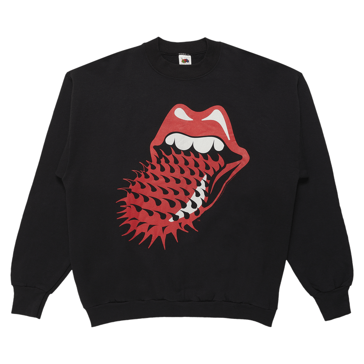 Vintage Rolling Stones Voodoo Lounge Crewneck Sweatshirt "Black"