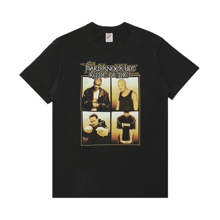 Vintage Jay-Z & DMX Ryde Or Die/Hard Knock Life Tour T-Shirt "Black"