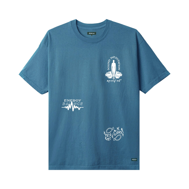 Afield Out Sound T-Shirt "Blue"