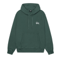 Stussy Basic Pigment Dyed Hoodie "Forest"