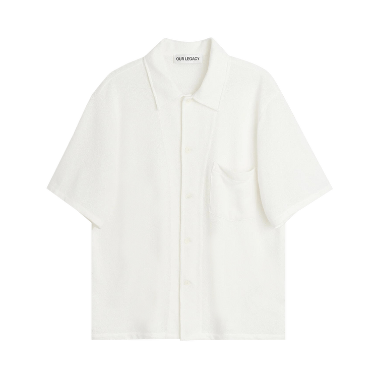 Our Legacy Box Short-Sleeve Shirt "White"