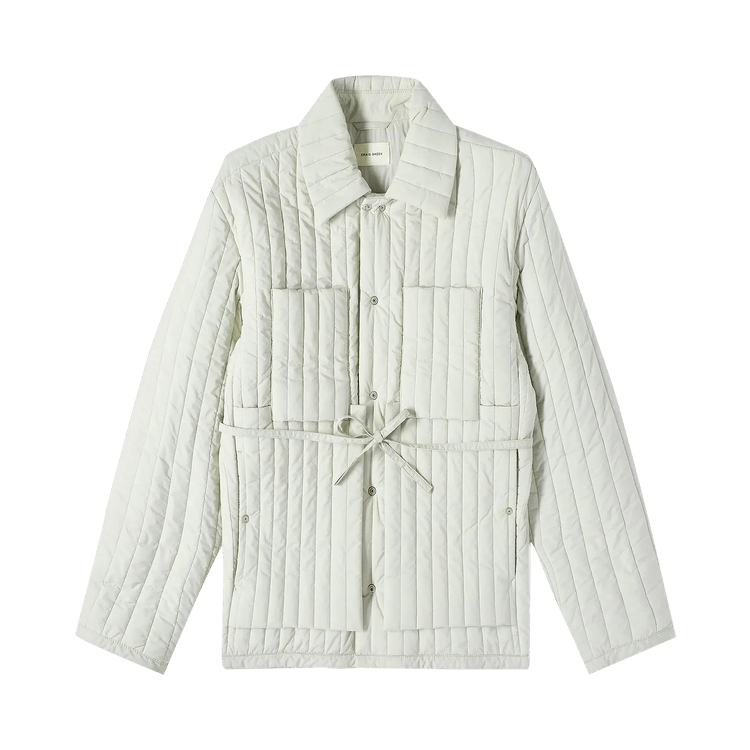 Craig Green Quilted Worker Jacket "Chalk"