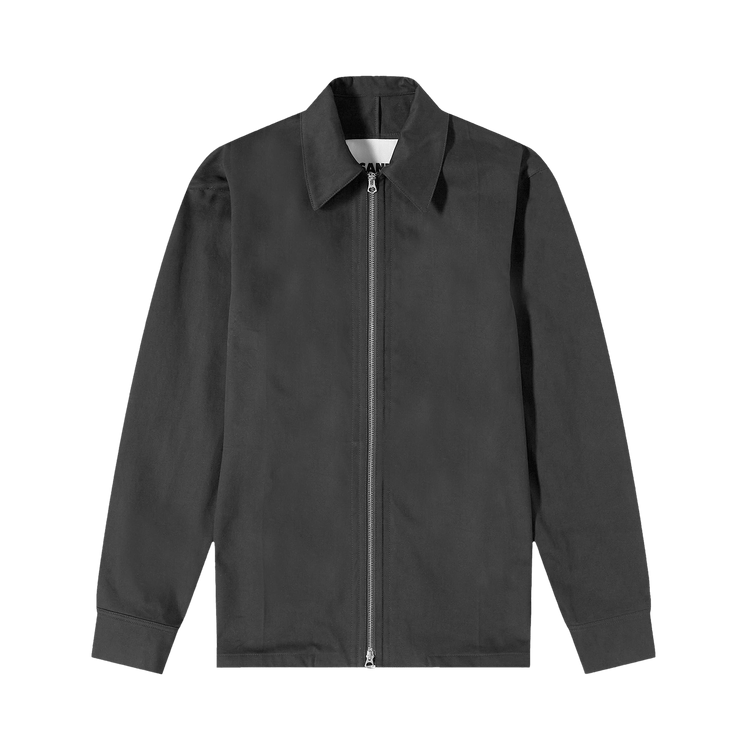 Jil Sander Zip Overshirt "Black"