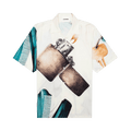 Jil Sander Printed Shirt "Cream"