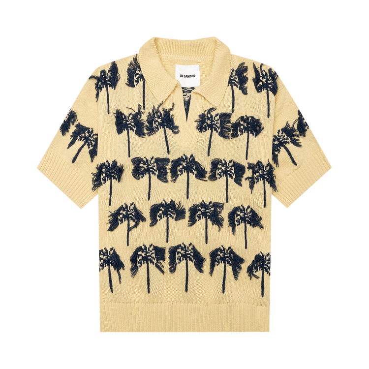 Jil Sander Polo Sweater "Open Yellow"