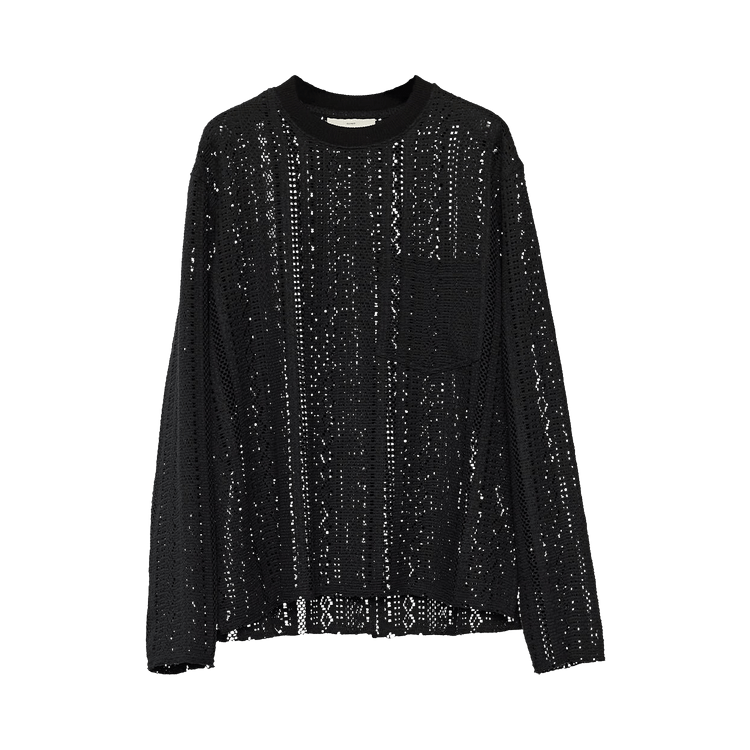 Song for the Mute Crewneck Pullover "Black"