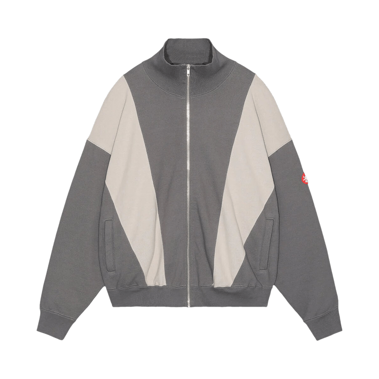 Cav Empt Slash Cut Zip Sweatshirt "Charcoal"