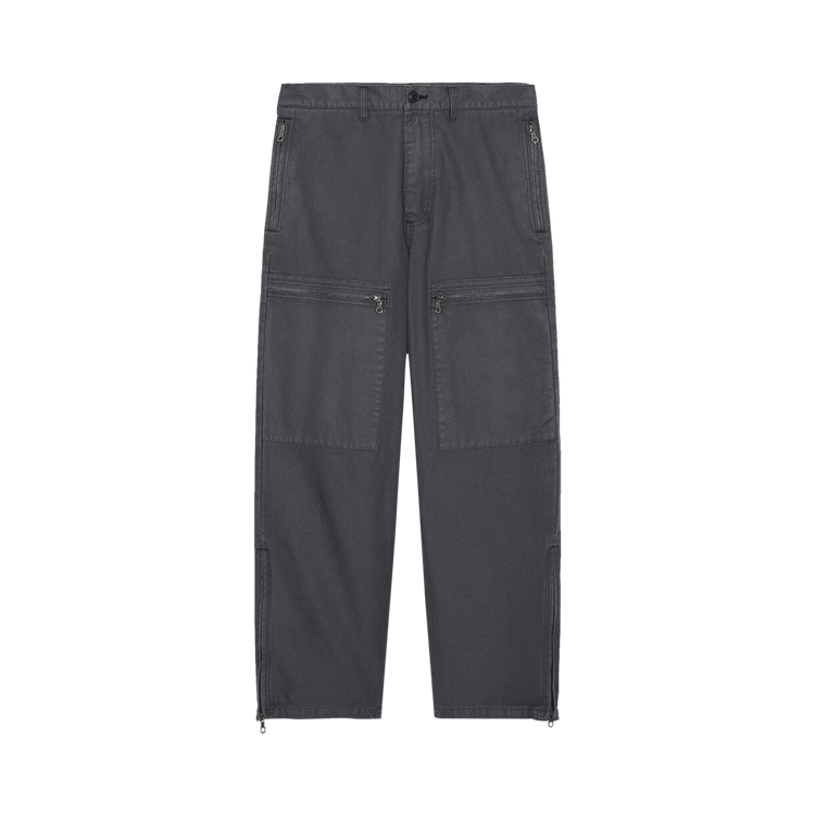 Cav Empt Overdye Zip Cargo Pants "Charcoal"