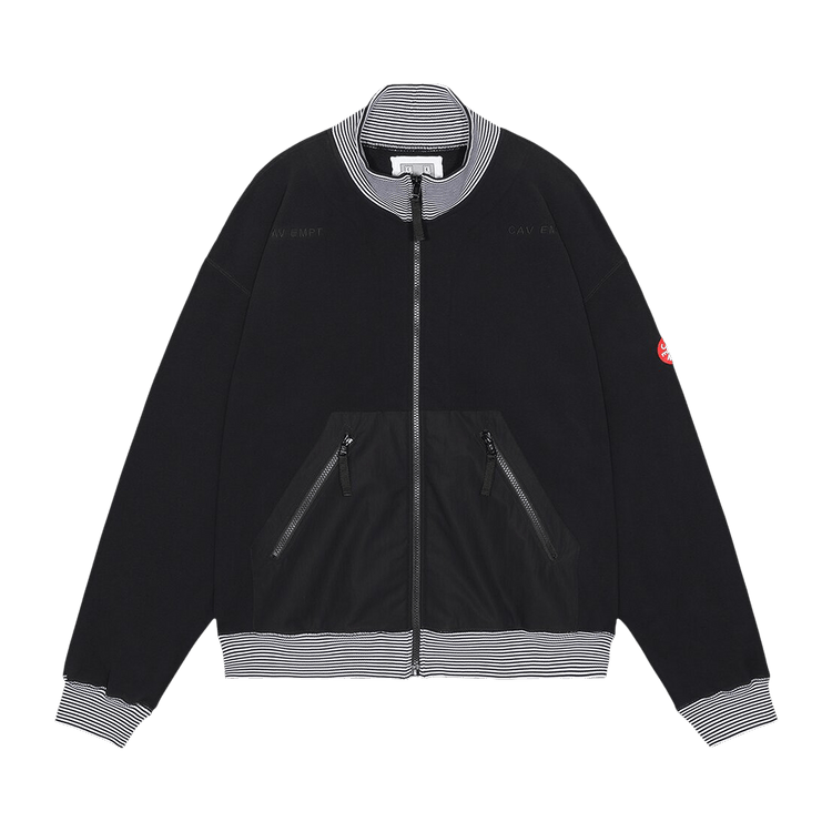 Cav Empt Fleece Zip Up Jacket "Black"