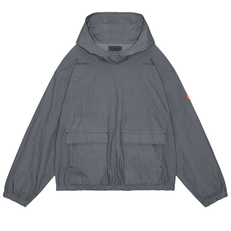 Cav Empt Overdye CN Pullover Hoodie "Grey"