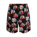 Palm Angels 3D Logo Swim Shorts "Black/Red"