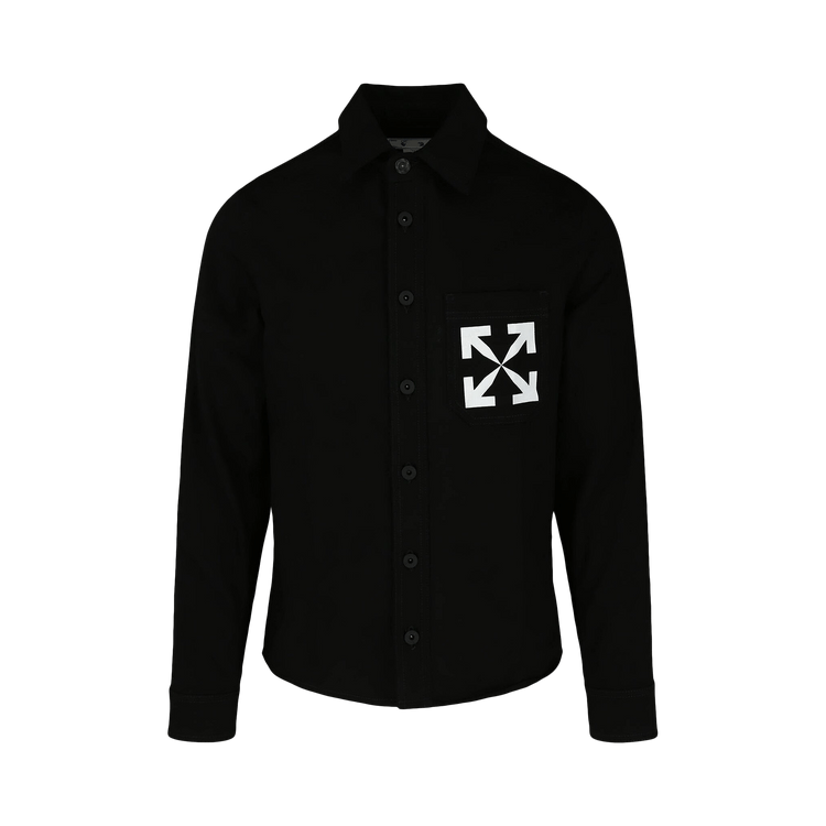 Off-White Arrow Denim Shirt "Black"