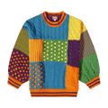 Kenzo Paris Psychedelic Cable Jumper "Multicolor"