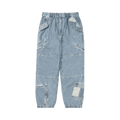 thisisneverthat Crazy Multi Zip Pant "Washed Blue"
