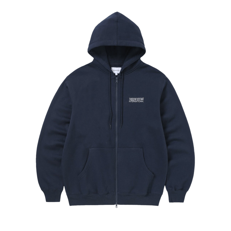 thisisneverthat CP International Logo Zip Hoodie "Navy"