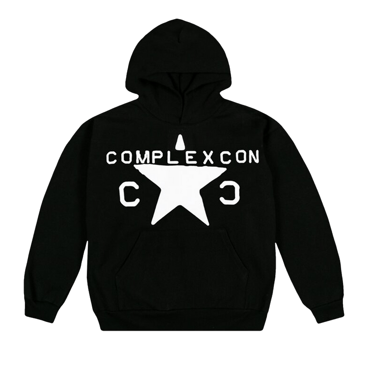 Cactus Plant Flea Market Complexcon Star Stamp Hoodie "Black"