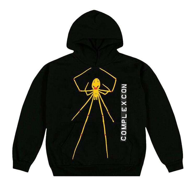 Cactus Plant Flea Market Complexcon Smiiiiley Spider Hoodie "Black"