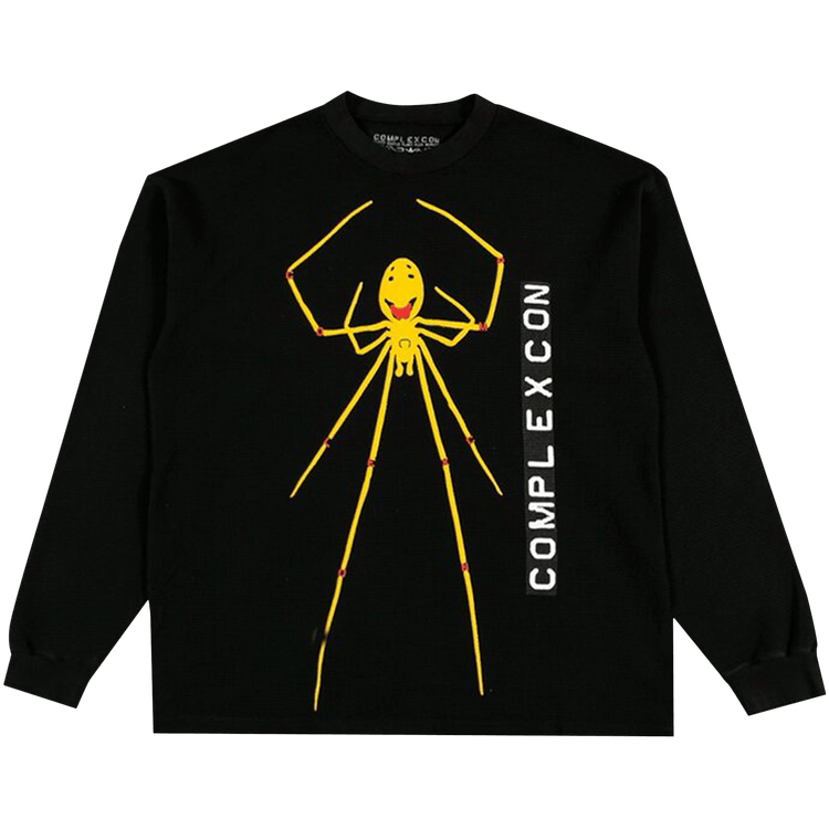 Cactus Plant Flea Market Complexcon Smiiiiley Spider Thermal Long-Sleeve "Black"