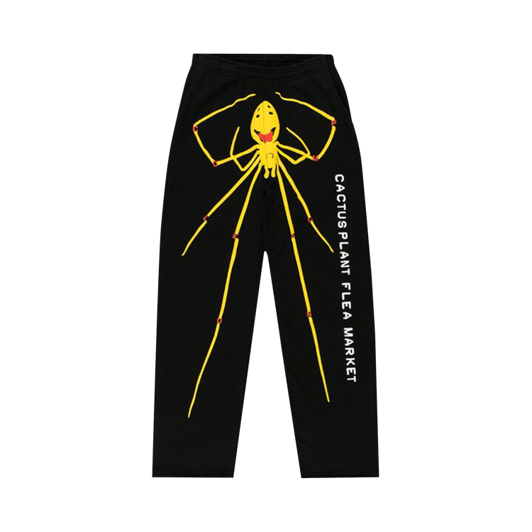 Cactus Plant Flea Market Complexcon Smiiiiley Spider Wide Leg Sweatpants "Black"