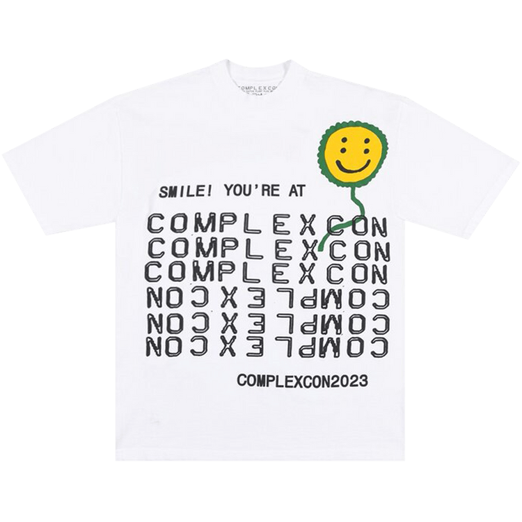 Cactus Plant Flea Market Complexcon Smile! Tee "White"