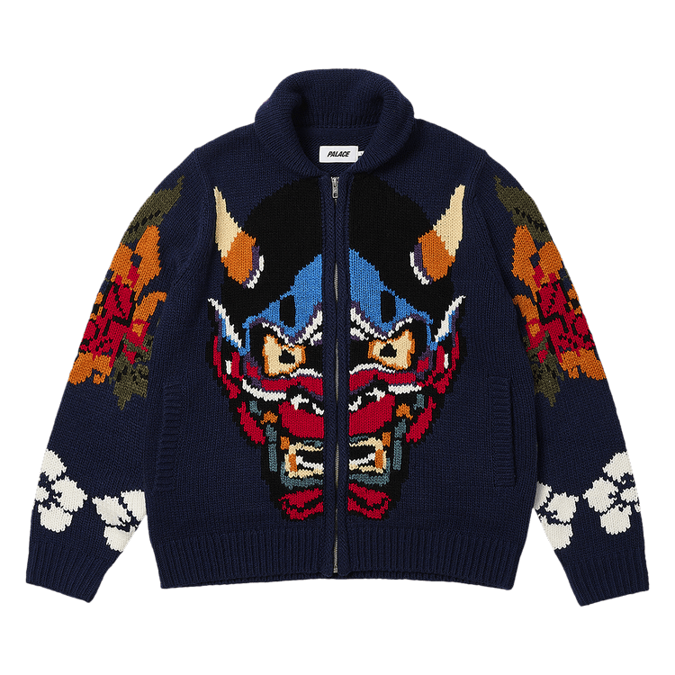 Palace Demon Cowichan Knit "Blue"