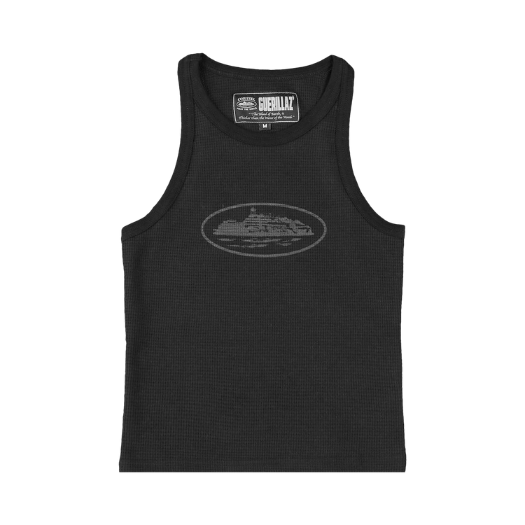 Corteiz Tank Top "Triple Black"