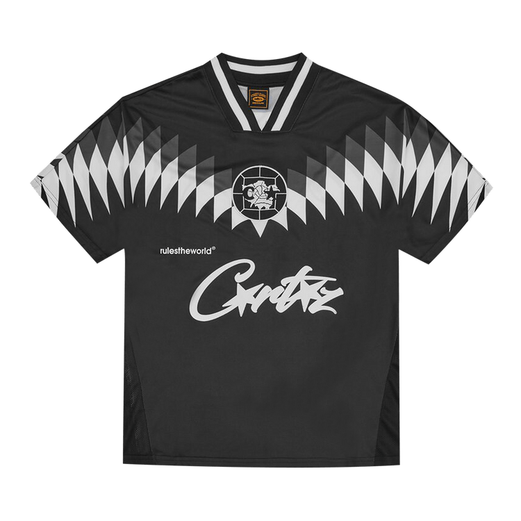 Corteiz Club RTW Football Jersey "Black"