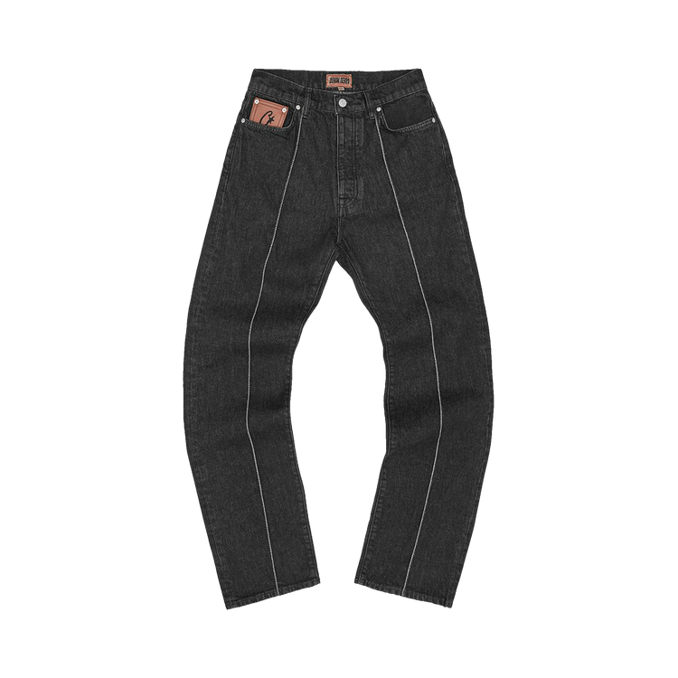 Corteiz C-Star Stitch-Down Jeans "Black"