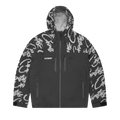 Corteiz Elitework Waterproof Shell Jacket "Black"