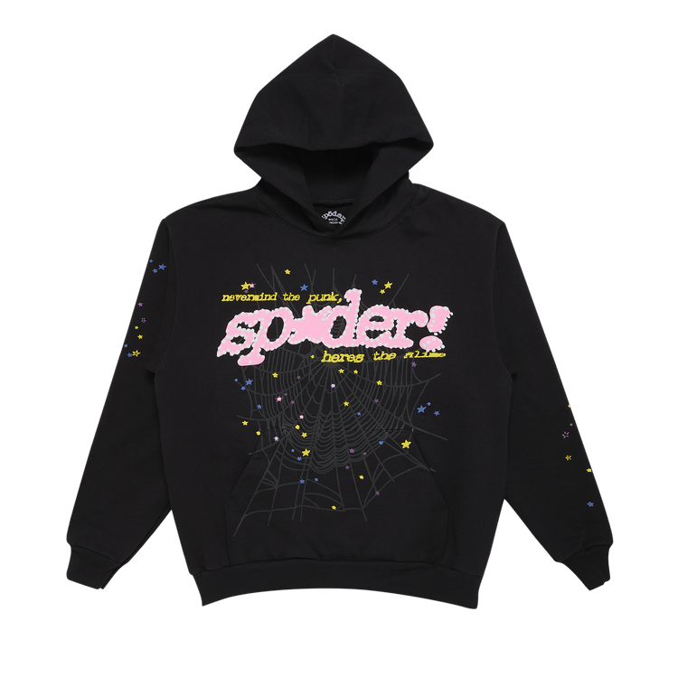 Sp5der P*nk V2 Hoodie "Black"