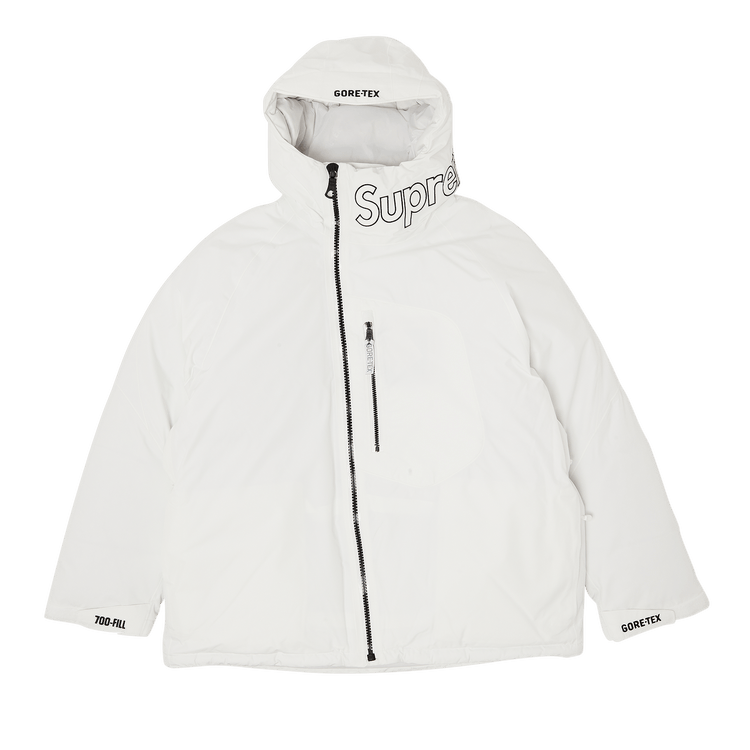 Supreme GORE-TEX 700-Fill Down Parka "White"