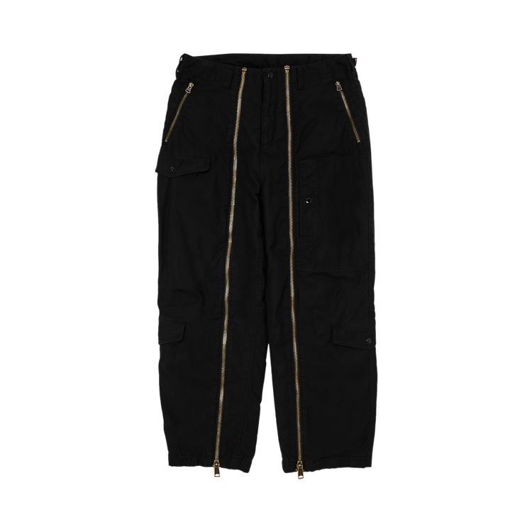 Supreme x Alpha Industries Cotton Twill Flight Pant "Black"