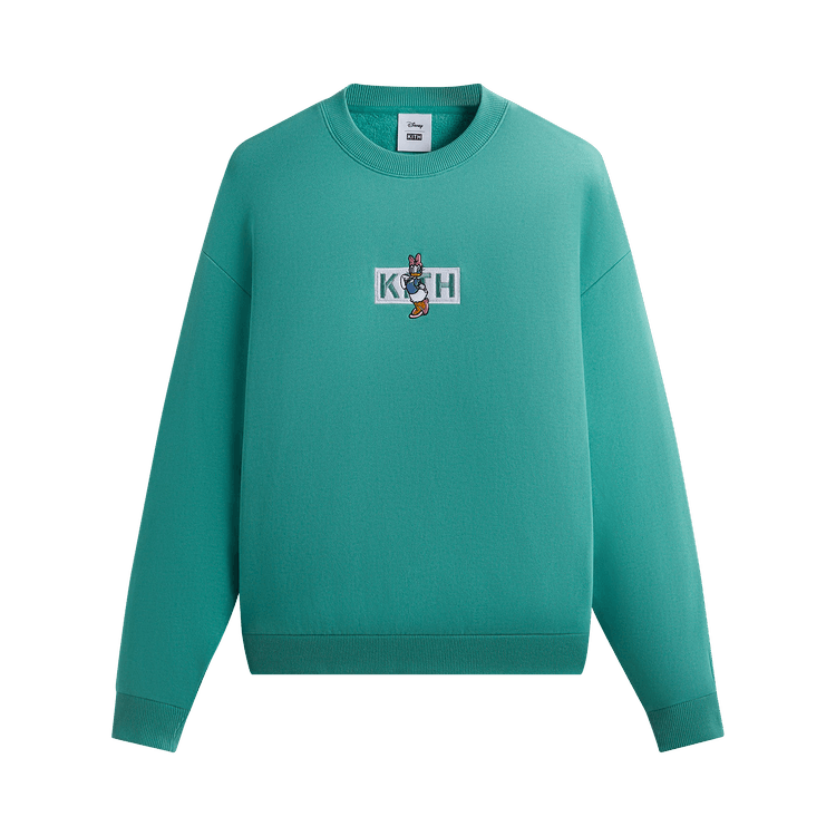 Kith For Mickey & Friends Cyber Monday Daisy Duck Classic Logo Crewneck "Mykonos"
