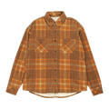 ERL Corduroy Printed Overshirt "Grey Brown"