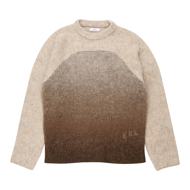 ERL Gradient Rainbow Sweater "Brown"