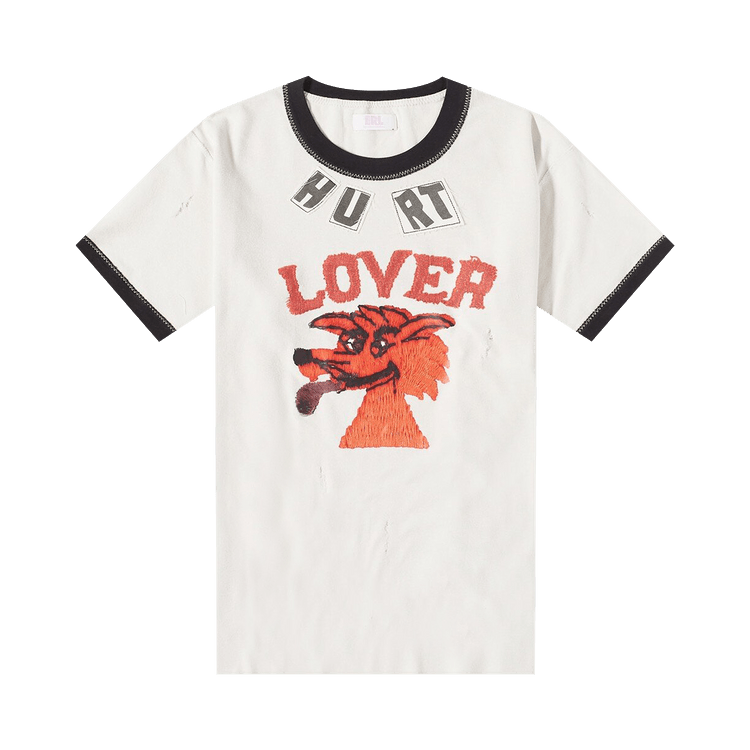 ERL Hurt Lover T-Shirt "Ivory"