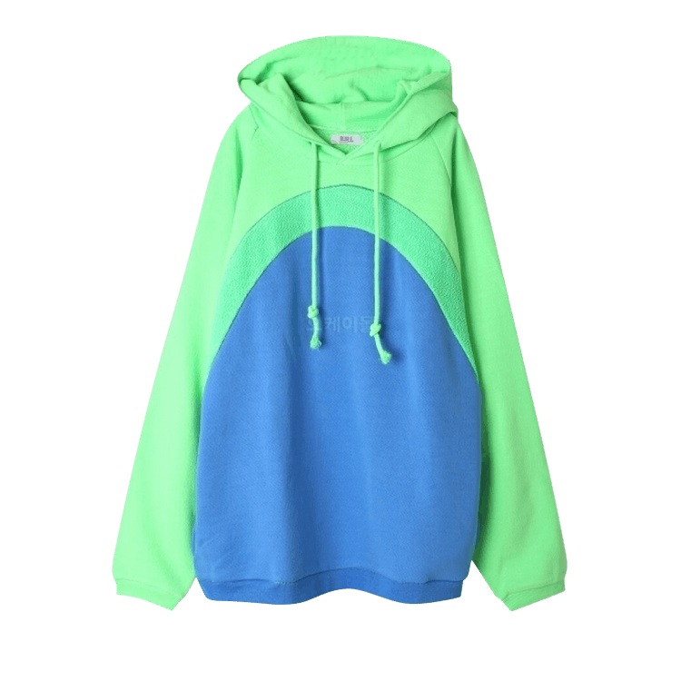 ERL Rainbow Hoodie "Blue"