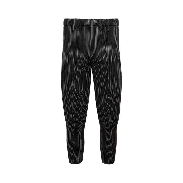 Homme Plissé Issey Miyake Tweed Pleats Pants "Brown"