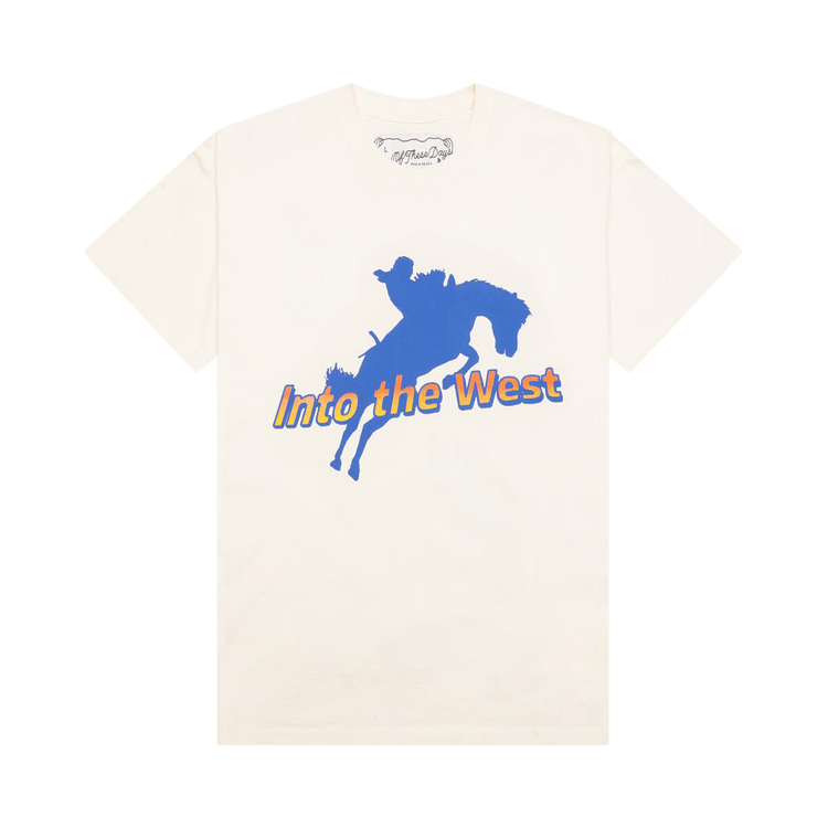 One Of These Days Into The West Tee "Bone"