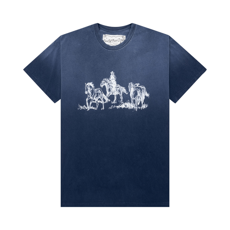 One Of These Days Goodbye, Goodbye Tee "Navy Blue"