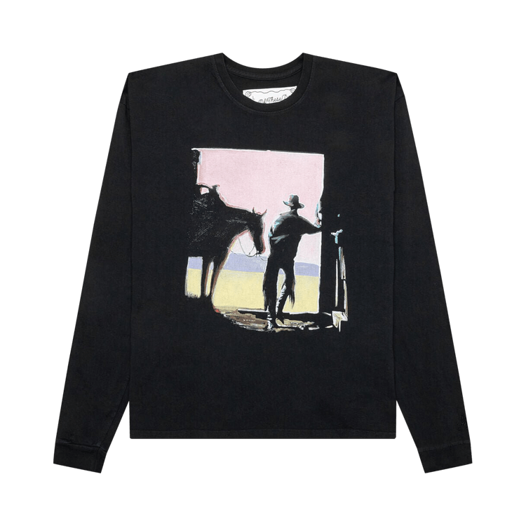One Of These Days All The Things I Want Today Long-Sleeve "Washed Black"